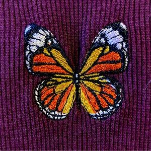 Long sleeved butterfly dress💜